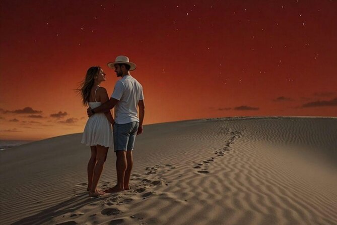 Doha Night Safari Tour Dune Bashing Camel Ride and Stargazing Image 1